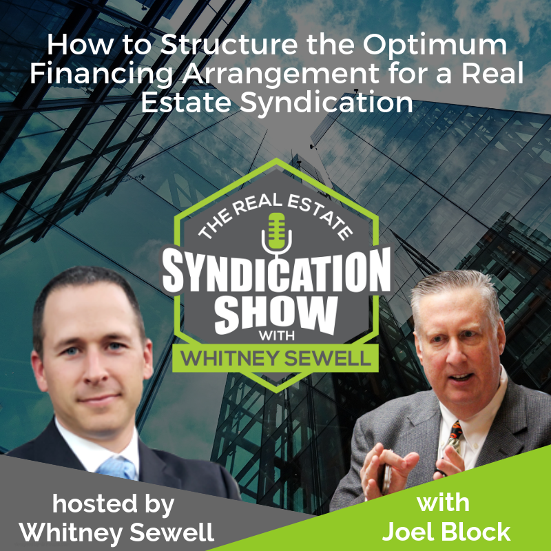 Real esate syndication and real estate investing with joel block