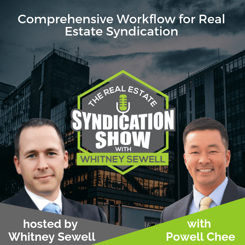 real estate syndication, real estate deal